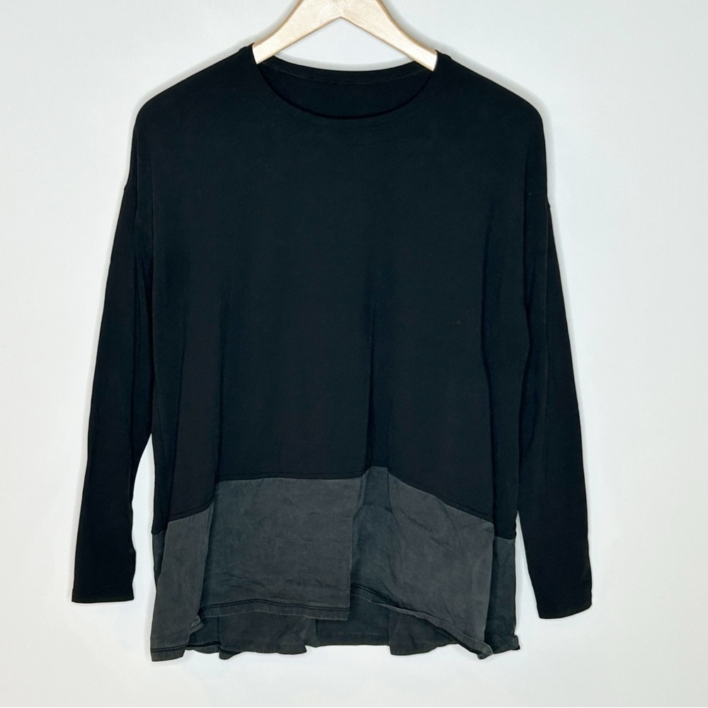 Lululemon Ease of Mind Long Sleeve Shirt Size 6 Black - Picture 4 of 9
